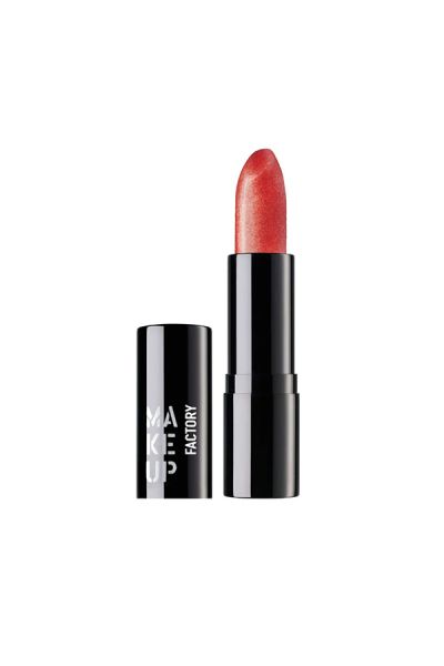 Makeup Factory Shimmer Lipstick- Charming Red 39