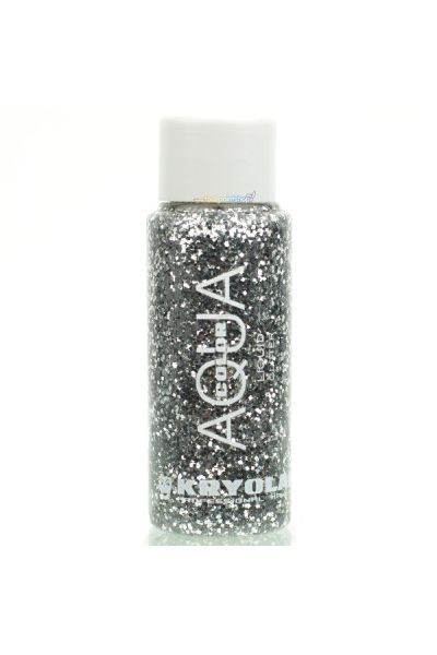Kryolan Liquid Aquacolor Glitter Silver