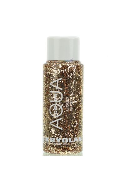 Kryolan Liquid Aquacolor Glitter Light Bronze