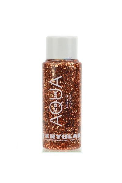 Kryolan Liquid Aquacolor Glitter Copper