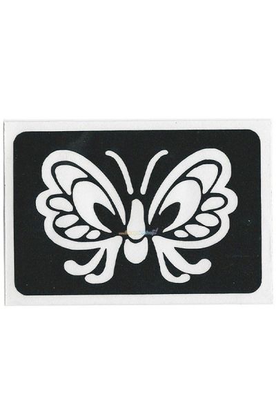 Glittertattoo Stencil Butterfly Wings (5 pack)