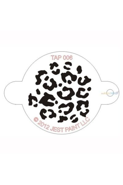 Tap Facepaint Stencil Animal Print