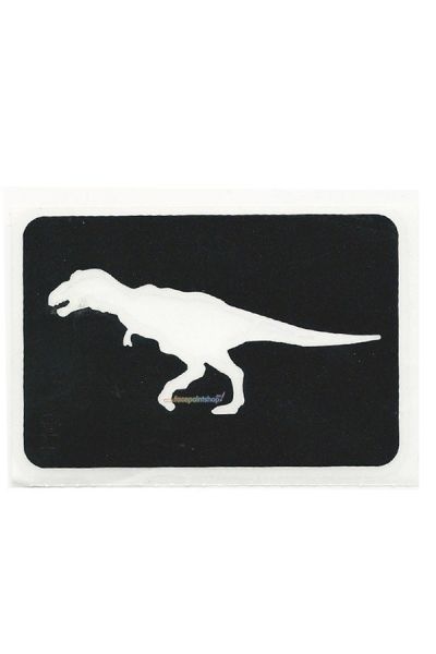 Glitter Stencil Dinosaur T Rex (5 pack)