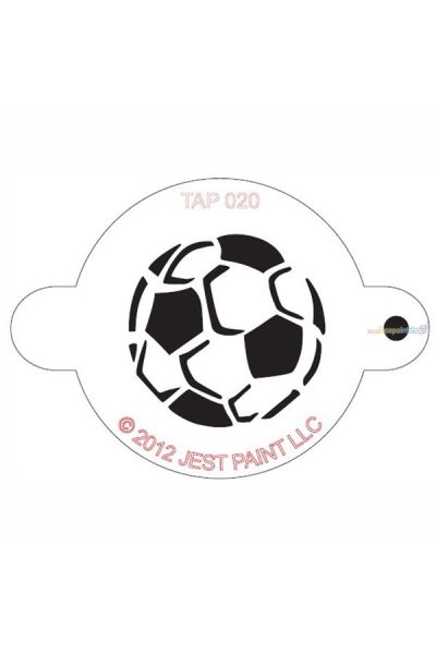 Tap Facepaint Stencil Soccer
