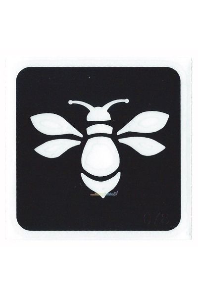 Glittertattoo Stencil Bumble Bee (5 pack