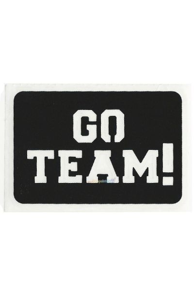 Glittertattoo Stencil Go Team (5 pack)