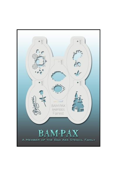 Bad Ass Bam-Pax Fairest Stencil