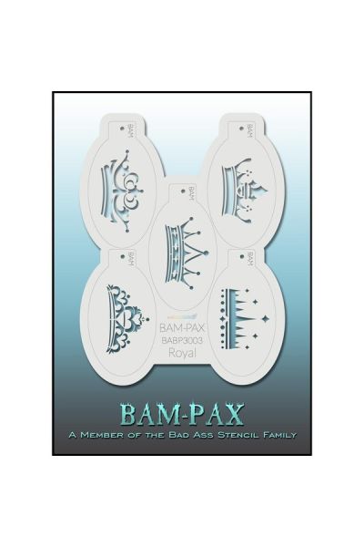 Bad Ass Bam-Pax Royal Stencil