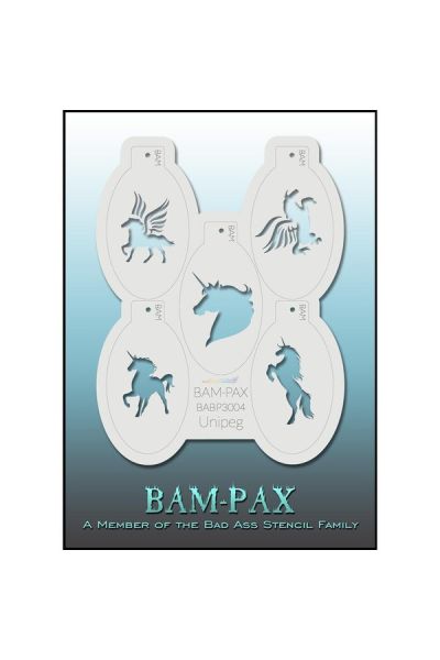 Bad Ass Bam-Pax Unipeg Stencil