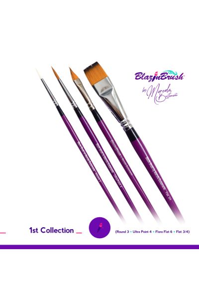 Marcela Bustamante Blazin Brushes 1st Collection Set