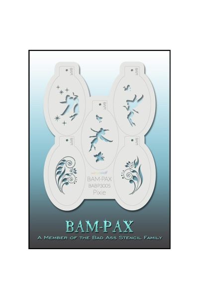 Bad Ass Bam-Pax Pixie Stencil