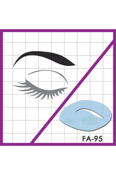 Extreme Beauty Brow Stencil (22023)
