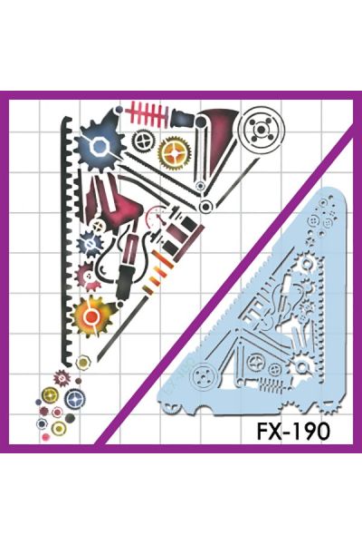 TriEdge FX Collection - Mechanical Stencil