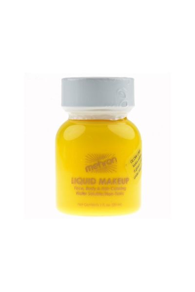 Mehron Liquid Schmink Glow Lime (Looks Yellow)