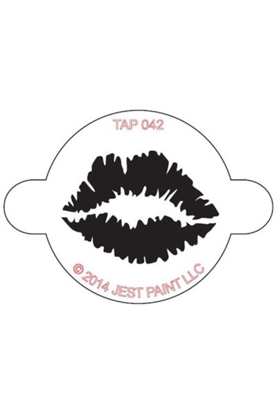 Tap Facepaint Lip Print