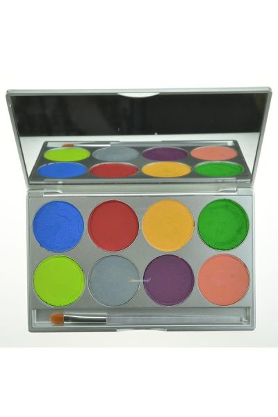 Mehron Paradise Makeup AQ 8-Color Palette Tropical