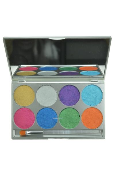 Mehron Paradise Makeup AQ 8-Color Palette Brïllant