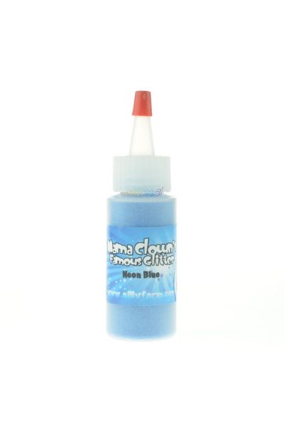 Mama Clown's Famous Glitter Neon Blue