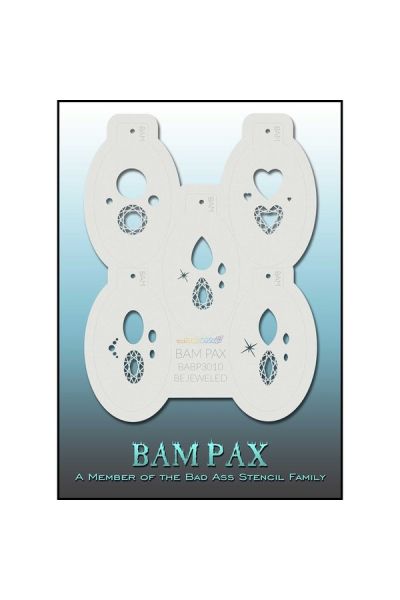 Bad Ass Bam-Pax Bejeweled Stencil