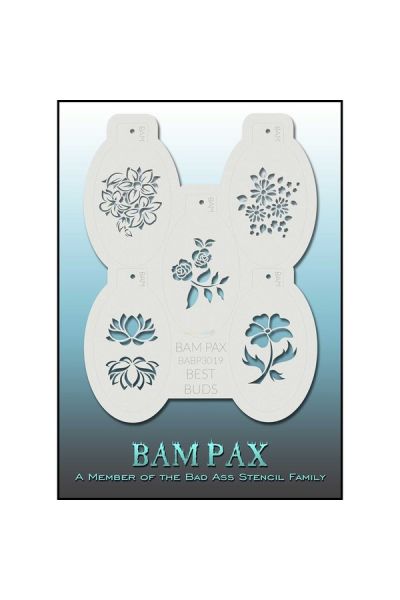 Bad Ass Bam-Pax Best Buds Stencil