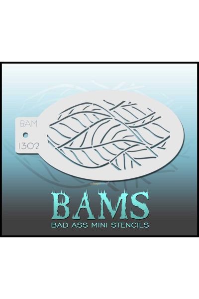 Bad Ass Bams FacePaint Stencil 1302