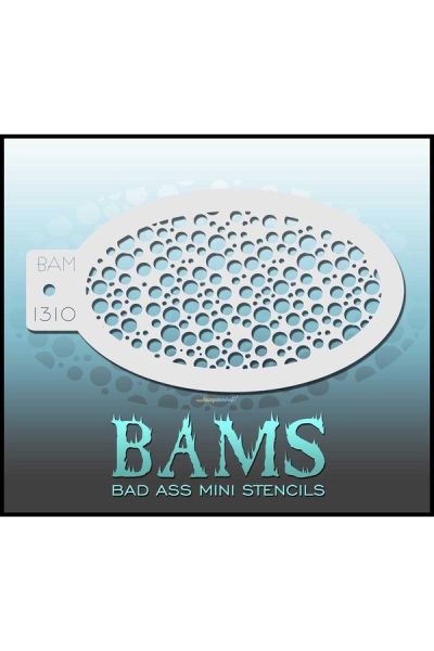 Bad Ass Bams FacePaint Stencil 1310
