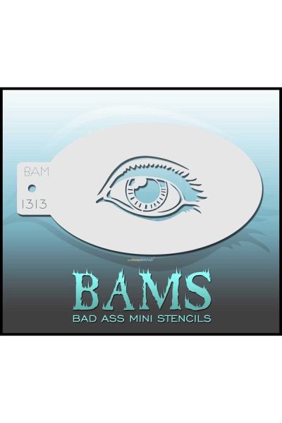 Bad Ass Bams FacePaint Stencil 1313