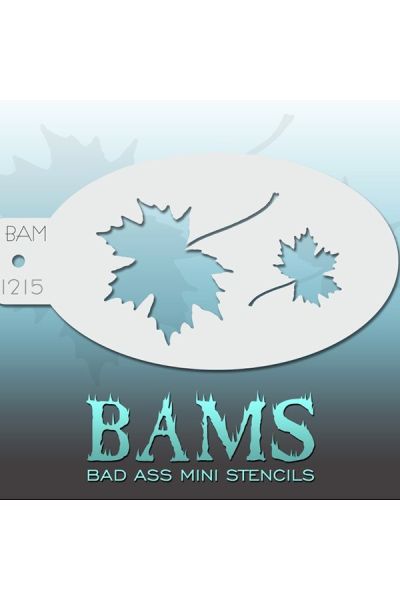 Bad Ass Bams FacePaint Stencil 1215