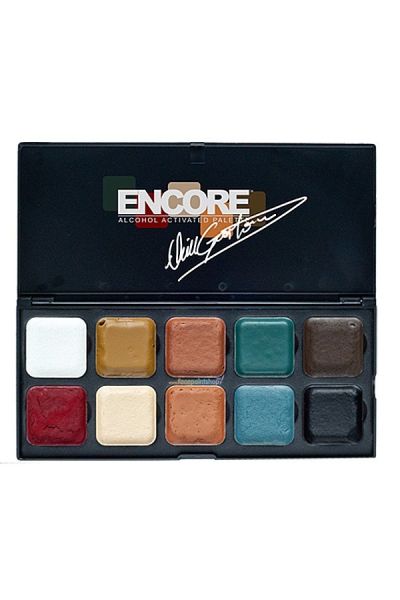 Encore Alcohol Facepaint Palette Old Age By Neill Gorton