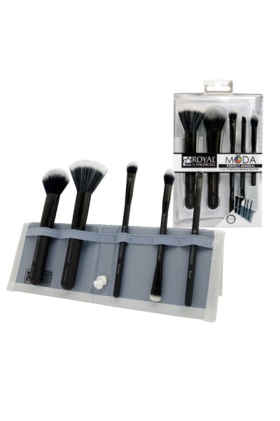 Royal Brush Moda Professional Makeup Brush Kit 6 Pc
