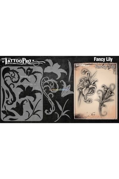 Wiser Airbrush Tattoo Fancy Lily