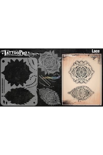 Wiser Airbrush Tattoo Lace