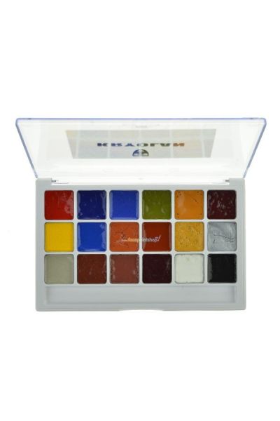 Kryolan Body Ilustration Make-Up Color Palette FX