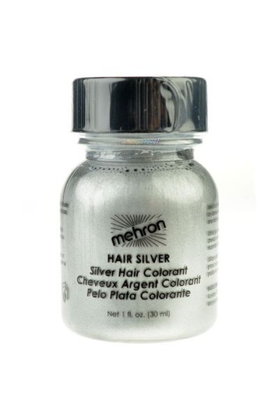 Mehron Hair Silver