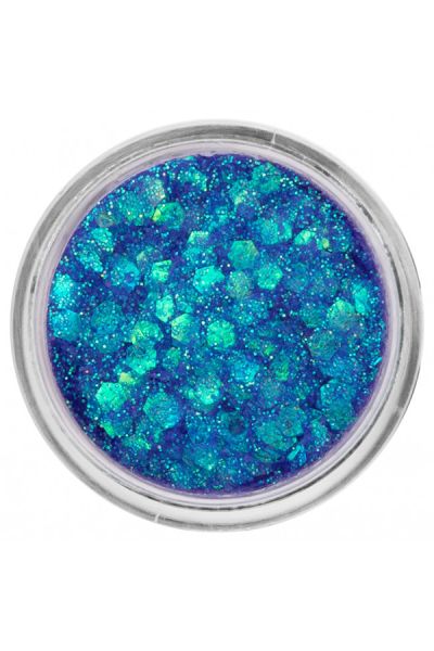 PXP Pressed Chunky Glitter Cream Blue Chameleon 10ml