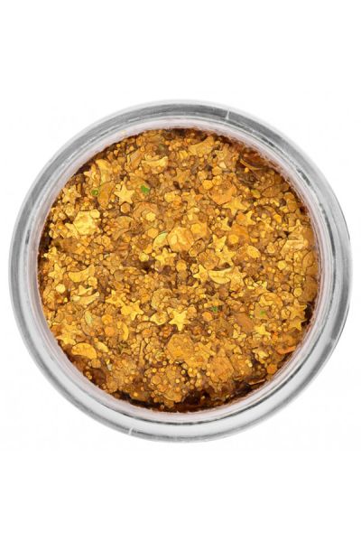 PXP Pressed Chunky Glitter Cream Pure Gold 10ml