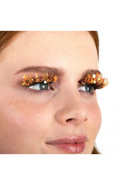 Pxp False Glitter Eyelashes |Solar Calypso Style