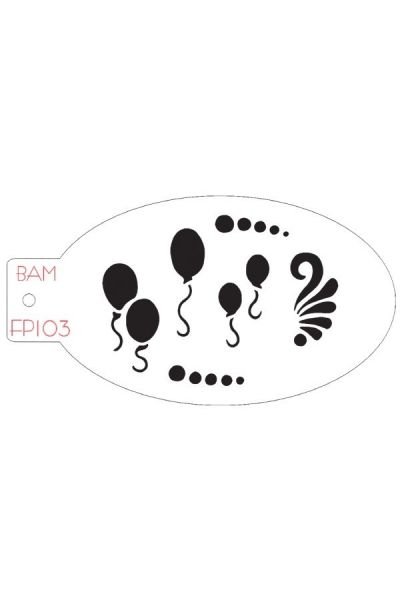 Facepaintshop FacePaint Stencil Balloons