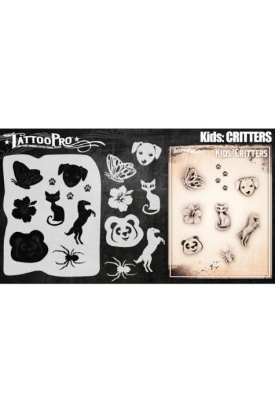 Wiser Airbrush Tattoo Critters