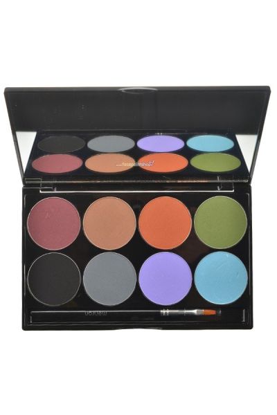Mehron Intense Pro Pressed Pigment Palette Earth