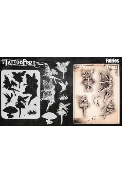 Wiser Airbrush Tattoo Fairies