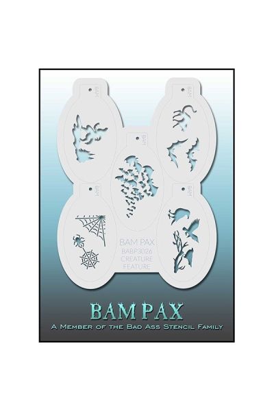 Bad Ass Bam-Pax Creature Stencil