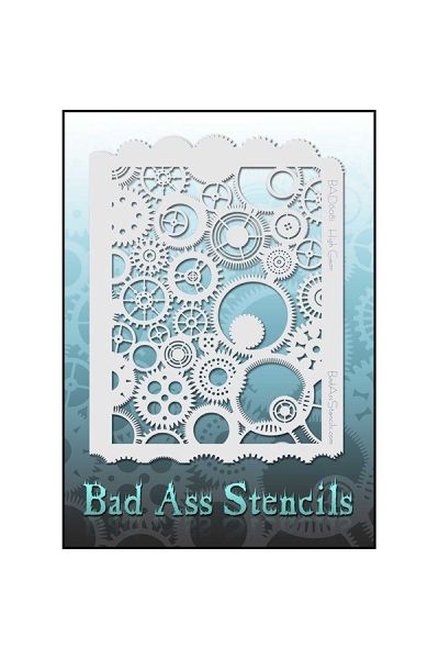 Bad Ass Bam-Pax High Gear Stencil