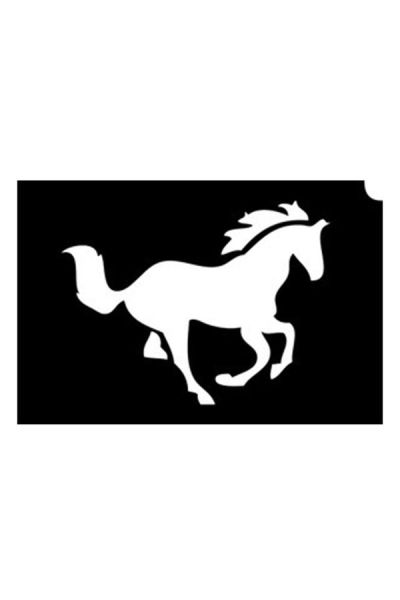Glittertattoo Stencils Horse (5 pack)