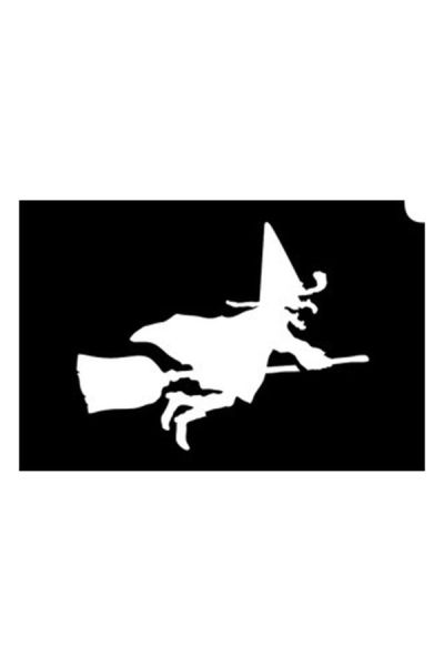 Glittertattoo Stencils Wicked Witch (5 pack)