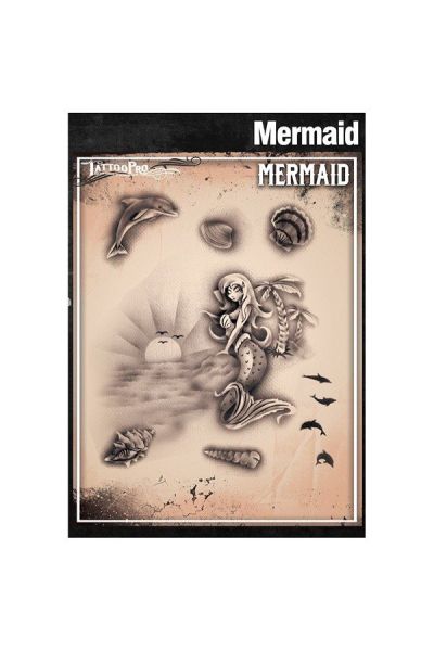 Wiser Airbrush Tattoo Mermaid