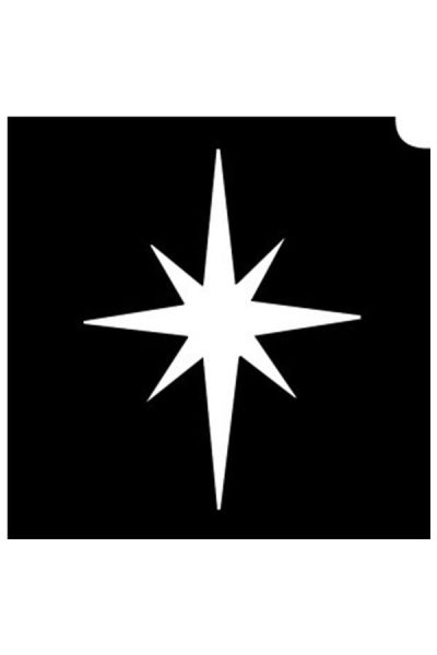 Glittertattoo Stencils North Star (5 pack)