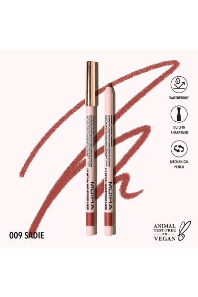 Moira Lip Appeal waterproof Liner Sadie 009