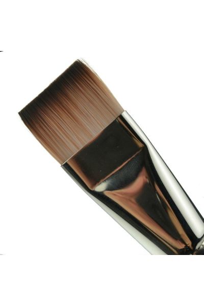 Facepaintshop Short Flat Brush 1 Inch