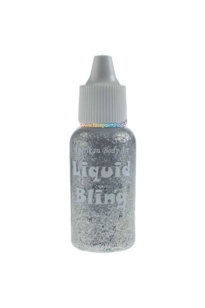 Amerikan Body Art Liquid Bling Chrome Silver 15ml